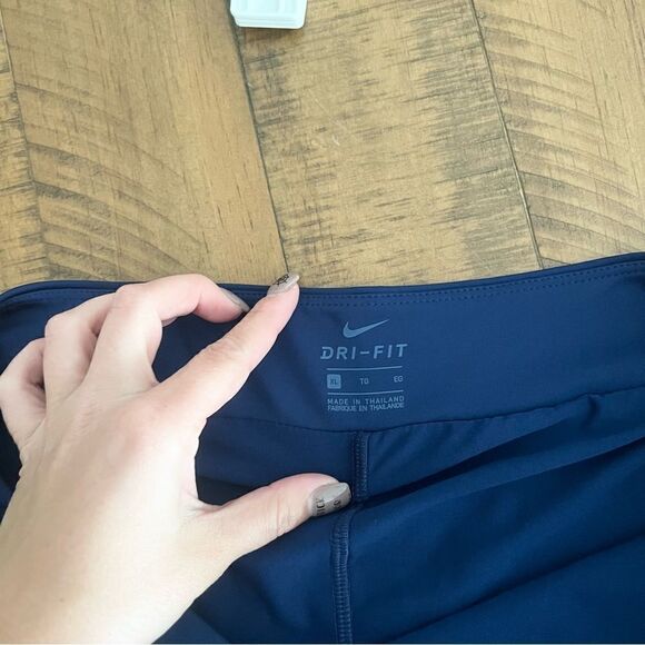 NWT Nike Quartz Dry Core Flex 15" Golf Skort Navy Blue Size XL - Picture 7 of 8